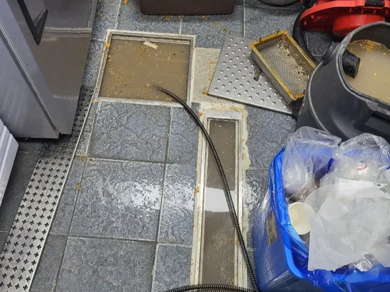 영동 상가·주방 배관 작업사례 4